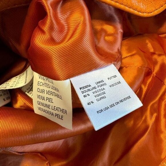 Max Mara Weekend Leather Jacket 4 - Picture 11 of 11